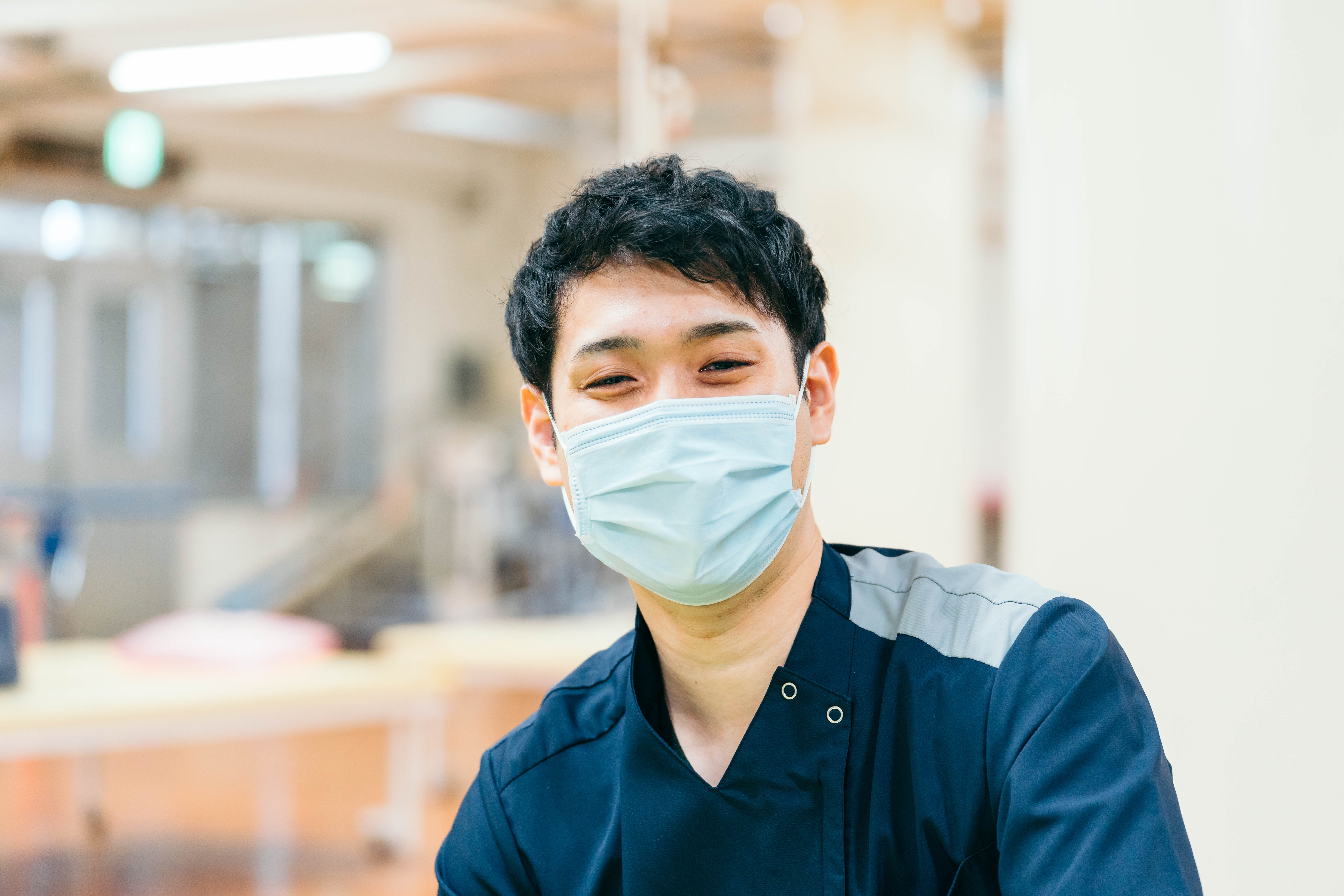 笑顔のスタッフ